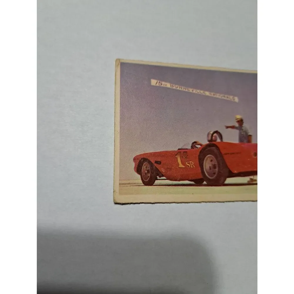 Vintage 1965 Hot Rod Magazine #4 Triple Threat Vette Jack Lufkin Trading Card